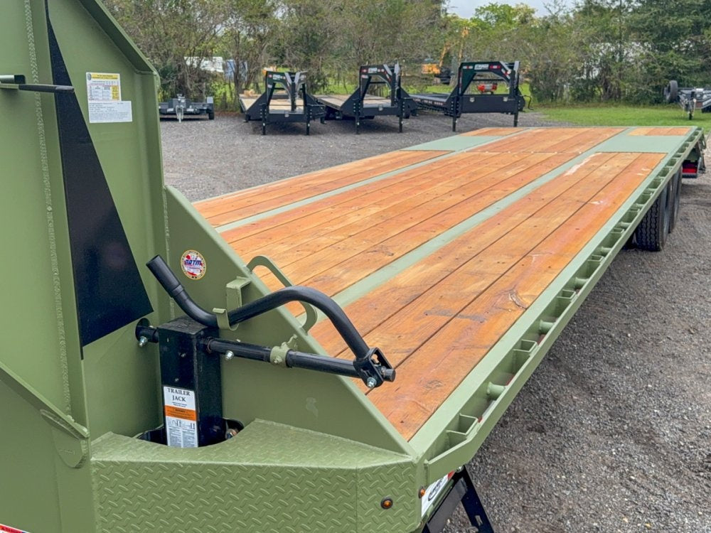 35' DKO Gooseneck Deckover 30' + 5' Mega Ramps (2) 12K Axles - Dual Wheel Deckover/DO 12K MR - Stryker Dealership Group