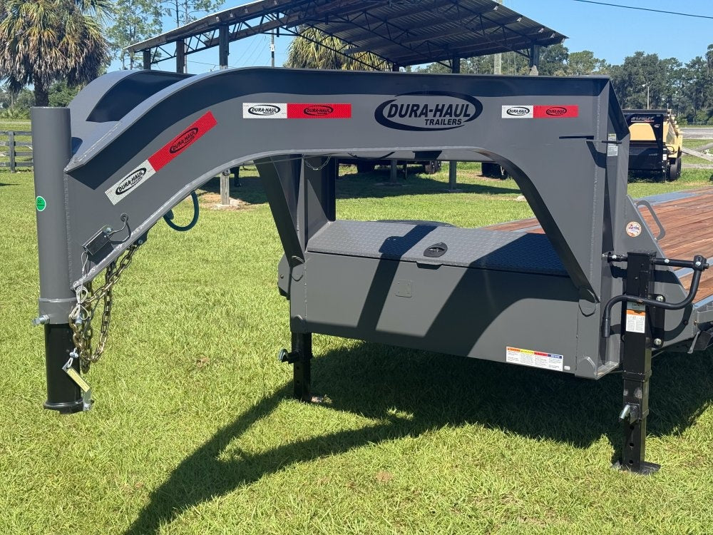 35' DKO Gooseneck Deckover 30' + 5' Mega Ramps (2) 7K Axles - Hotshot Non-CDL - DO 7K MR - TrailerSwap