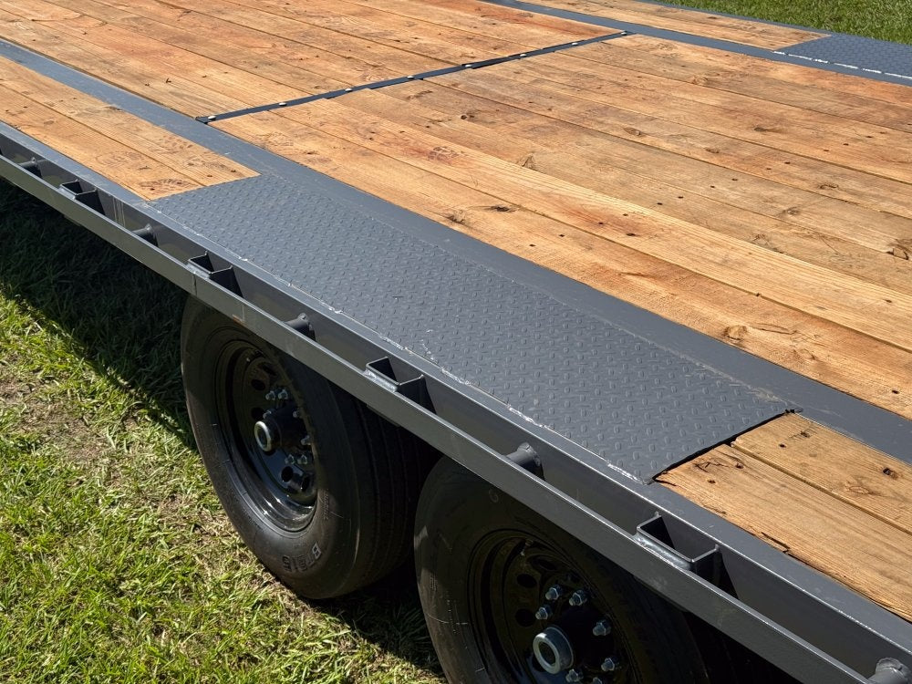 35' Dura-Haul DKO Gooseneck Hotshot Non-CDL Deckover Trailer Mega Ramps - (2) 7K Axles - Hotshot Non-CDL - DO 7K MR - TrailerSwap