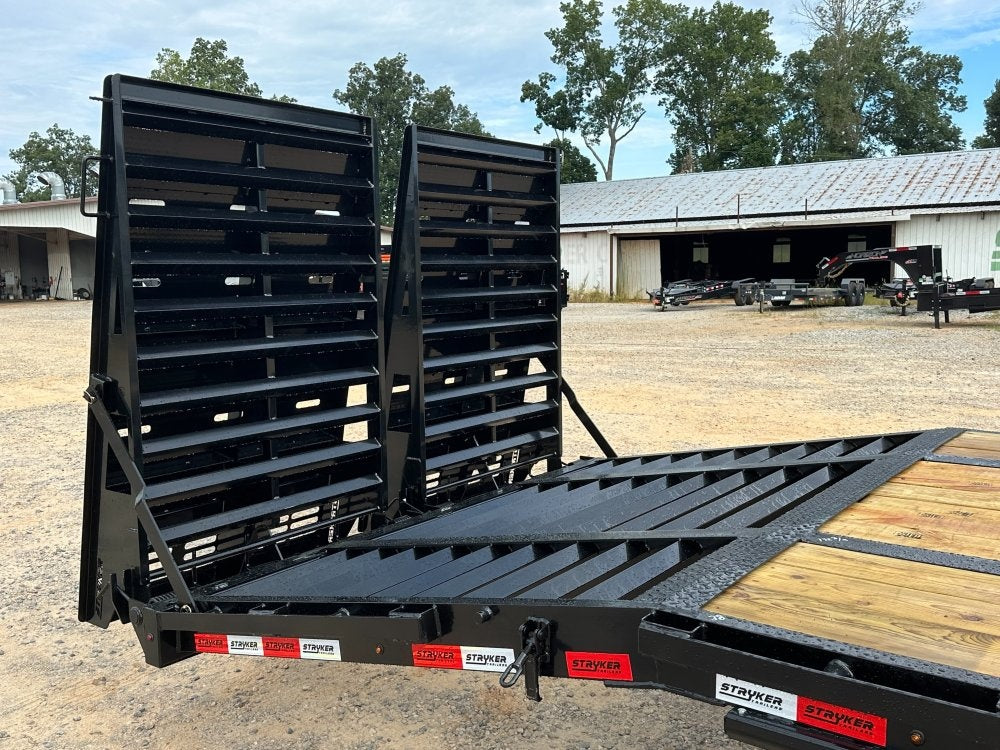 35' Stryker Gooseneck (2) 12K Axles Mega Ramps Dual Wheels - Dual Wheel Deckover - DO 12K MR - TrailerSwap