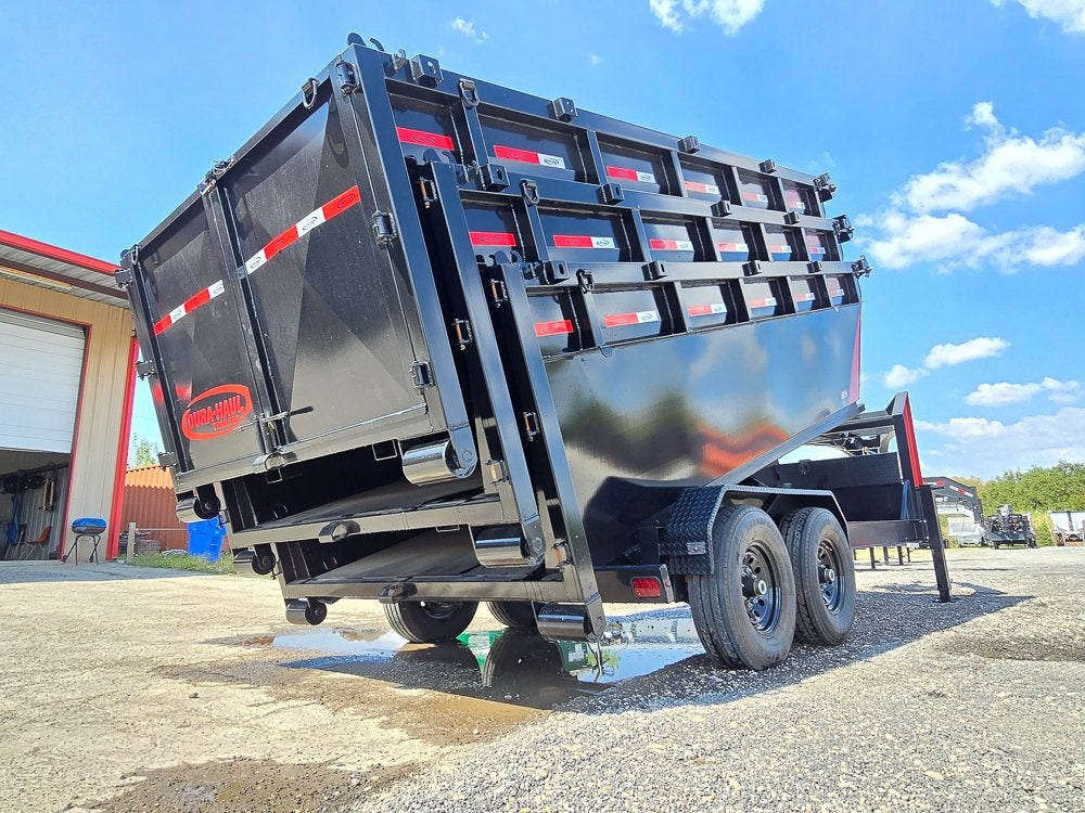 Dura Haul 14' GN Roll off Bundle (2) 7k Axles + 3 Bins w/ 4' Walls 10756
