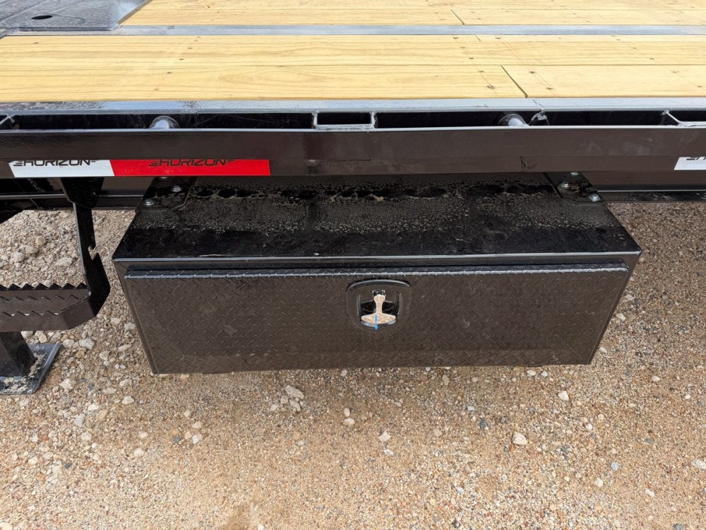 24' Horizon FFT Gooseneck Full Deckover TIlt Trailer - (2) 7K Axles 16920