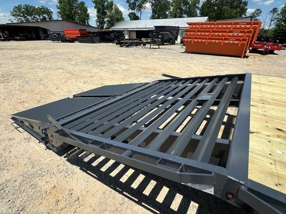 36' FS Gooseneck Mega Ramps 8k Axles 16 Ply Tires - Hotshot Non-CDL - DO 8K MR - TrailerSwap