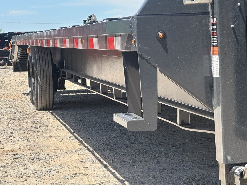 36' FS Gooseneck Mega Ramps 8k Axles 16 Ply Tires - Hotshot Non-CDL - DO 8K MR - TrailerSwap