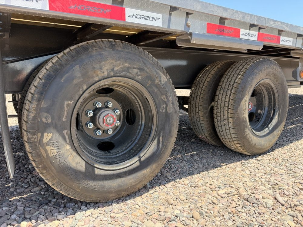 36' Horizon FFH Gooseneck Deckover Full Tilt Trailer - (2) 10k Axles - Deckover Tilt - TrailerSwap