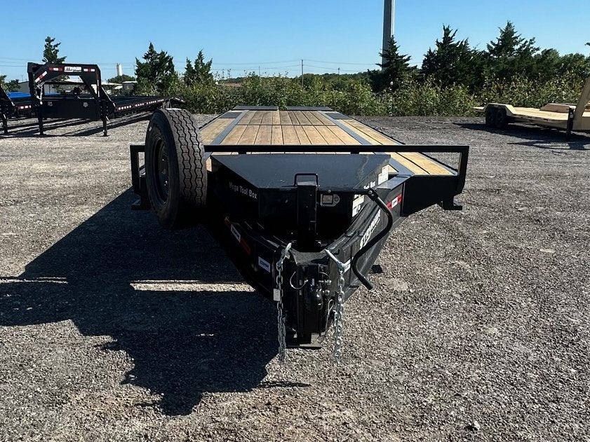 36' Stryker Stryker Bumper Pull Deckover Trailer Mega Ramps - (2) 8k Axles - Hotshot Non-CDL - DO 8K MR - TrailerSwap