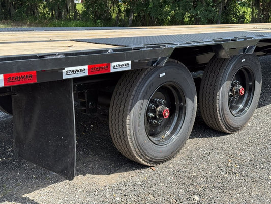 40' Stryker Hotshot Elite Gooseneck Trailer Straight Deck - (2) 10k Axles - Derated 12k GVWR 004560