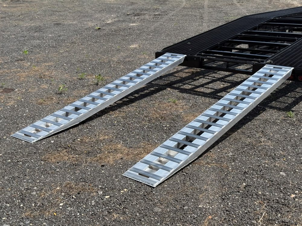 36' Stryker Bumper Pull Mesh Deck Multi Car Hauler - (2) 8k Axles 004565
