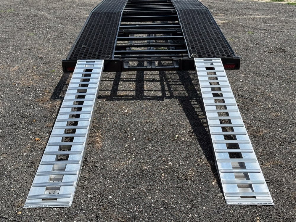 36' Stryker Bumper Pull Mesh Deck Multi Car Hauler - (2) 8k Axles 004565