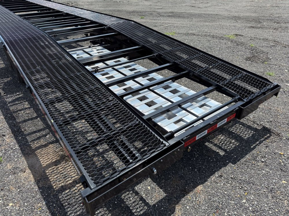 36' Stryker Bumper Pull Mesh Deck Multi Car Hauler - (2) 8k Axles 004565