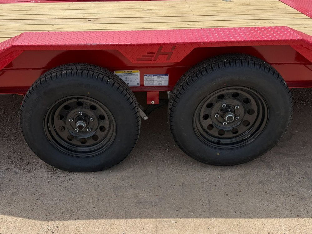 20' Horizon CEZ Bumper Pull Single Car Trailer - (2) 3.5K Axles 016092