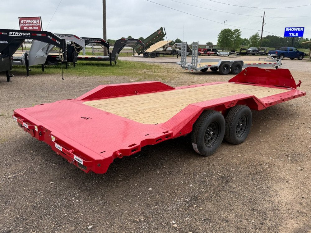 20' Horizon CEZ Bumper Pull Single Car Trailer - (2) 3.5K Axles 016092