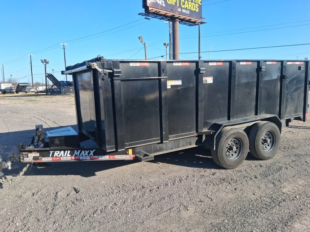 16' x 83" Trail Maxx Dump Trailers 298