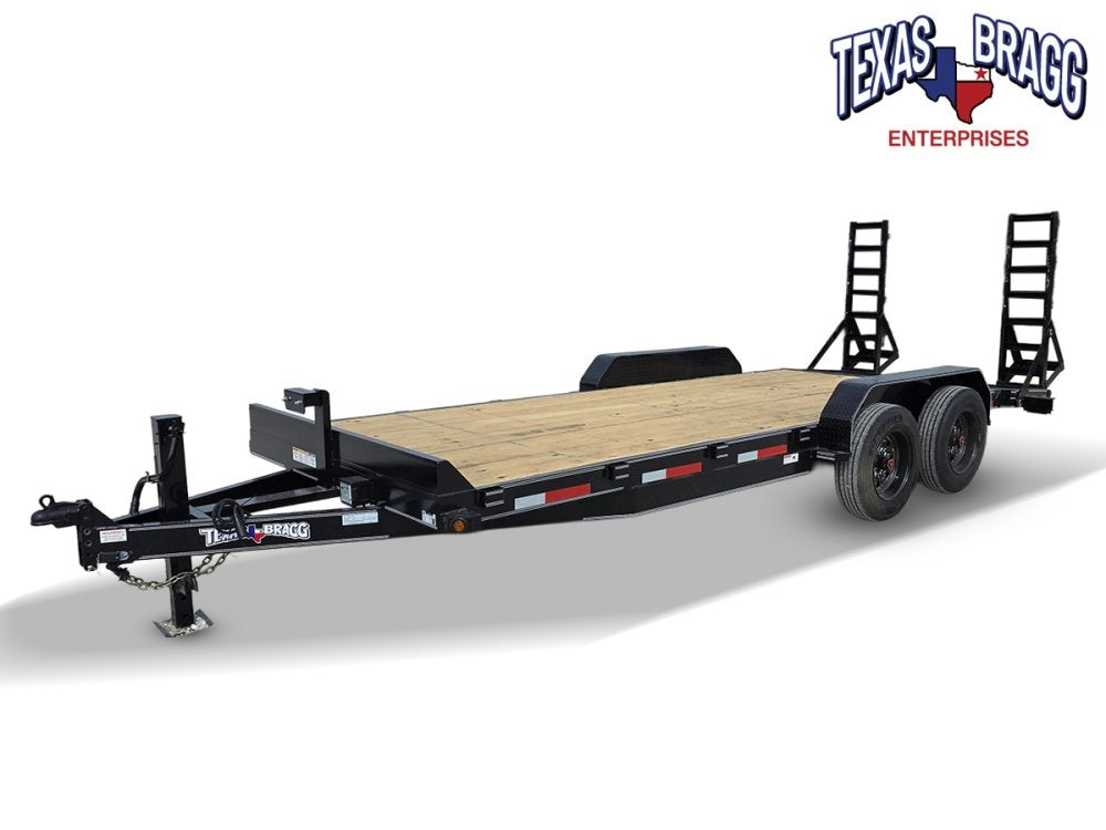 20' Equipment Trailer Texas Bragg Boss 3' Dove 16k GVWR 252333