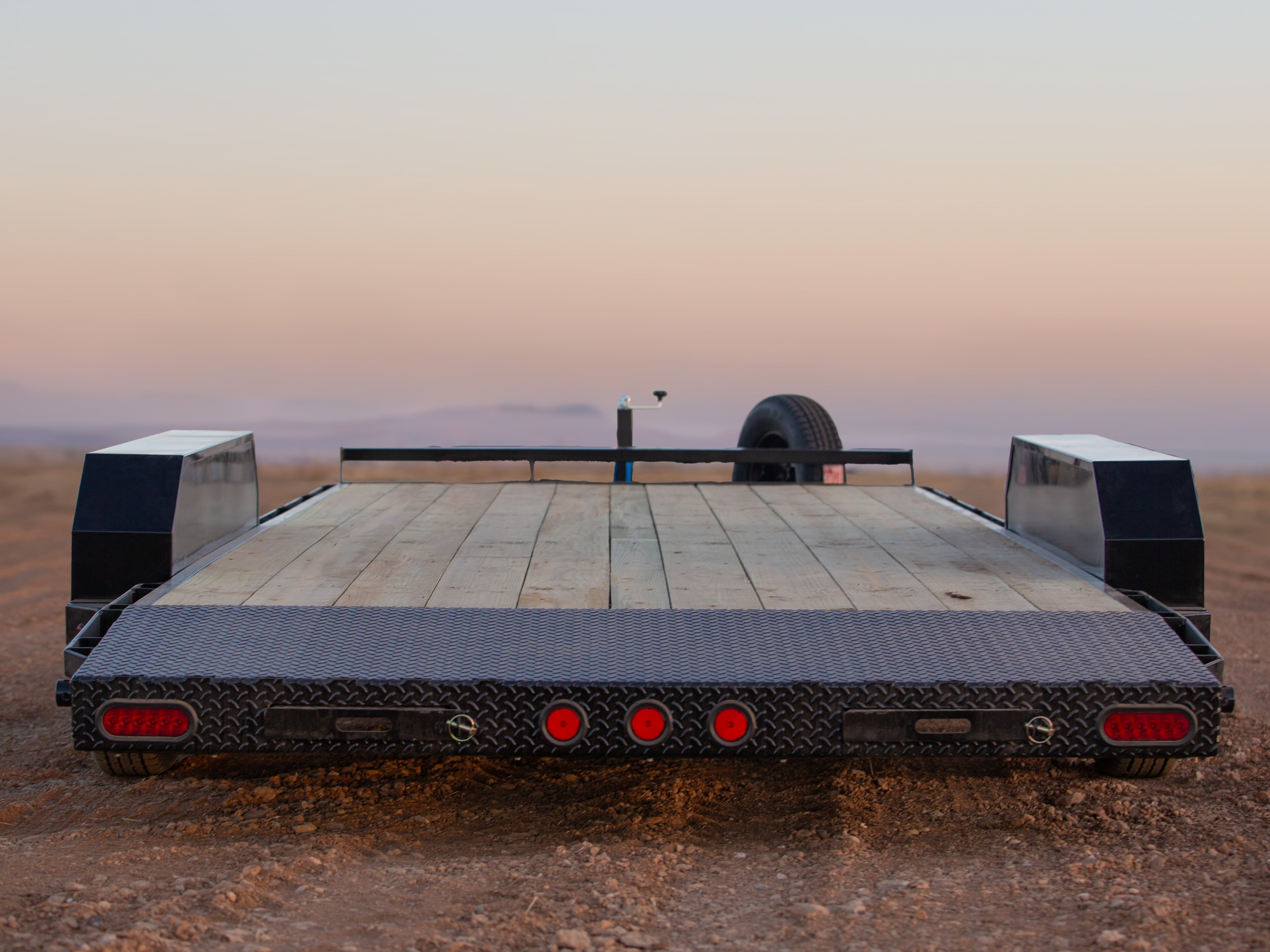 Buckshot Caliber Bumper Pull Car Hauler