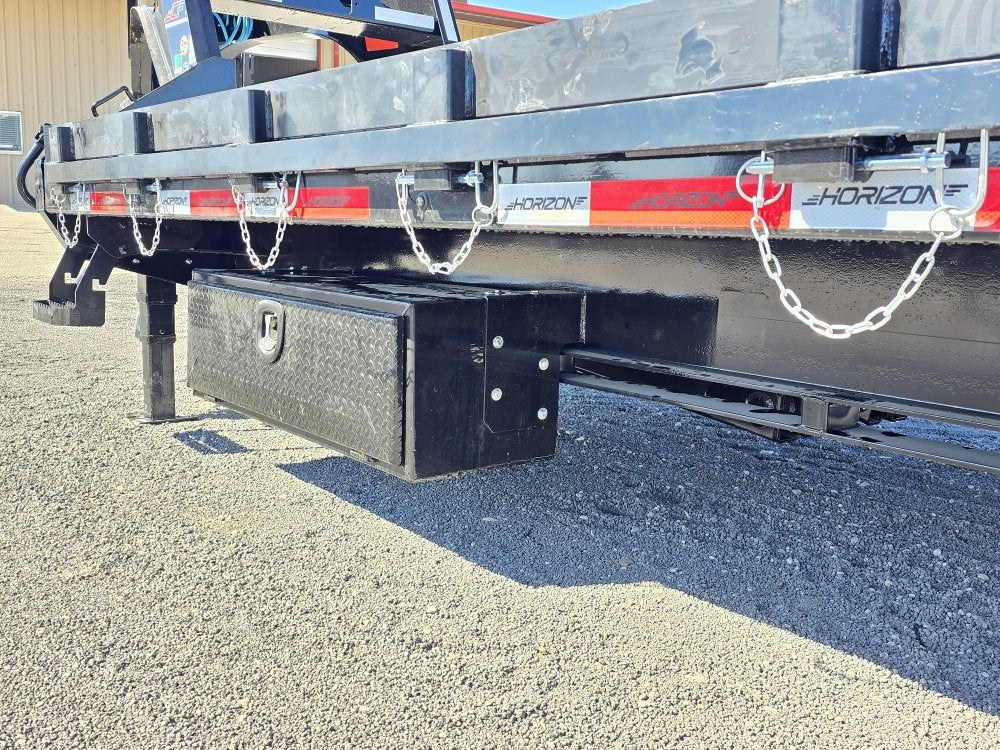 40' CFT Gooseneck Full Tilt Container Trailer, 10k Axles - Container Tilt - TrailerSwap