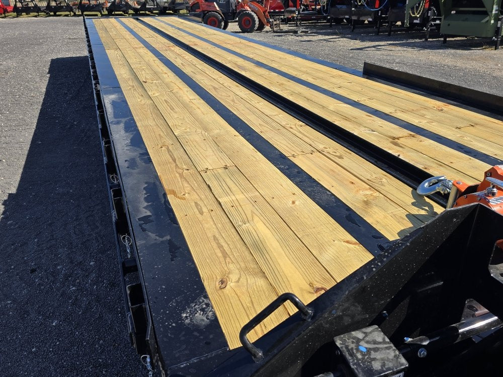 40' CFT Gooseneck Full Tilt Container Trailer, 10k Axles - Container Tilt - TrailerSwap