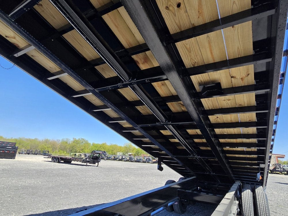 40' CFT Gooseneck Full Tilt Container Trailer, 10k Axles - Container Tilt - TrailerSwap