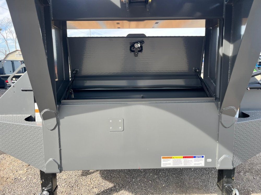 40' DKO Gooseneck Deckover 35' + 5' Mega Ramps (2) 12K Axles - Dual Wheel Deckover - DO 12K MR - TrailerSwap