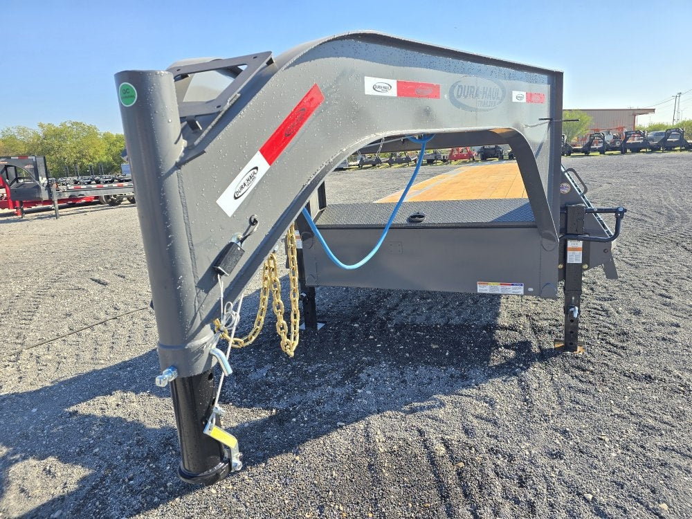 40' DKO Gooseneck Deckover 35' + 5' Mega Ramps (2) 8K Axles - Hotshot Non-CDL - DO 8K MR - TrailerSwap