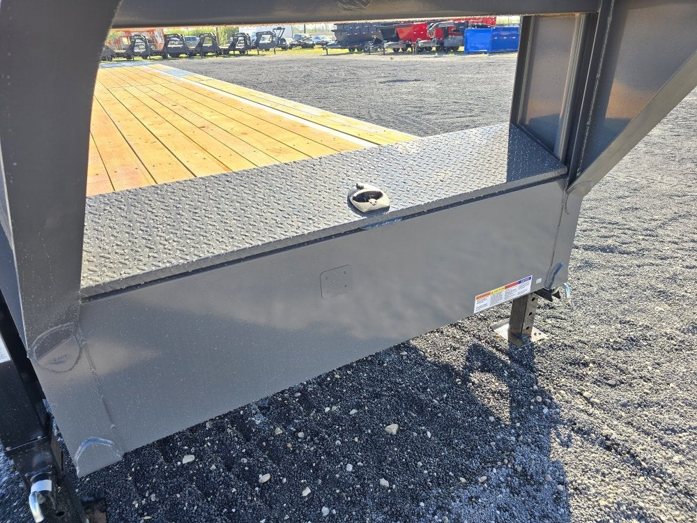 40' DKO Gooseneck Deckover 35' + 5' Mega Ramps (2) 8K Axles - Hotshot Non-CDL - DO 8K MR - TrailerSwap