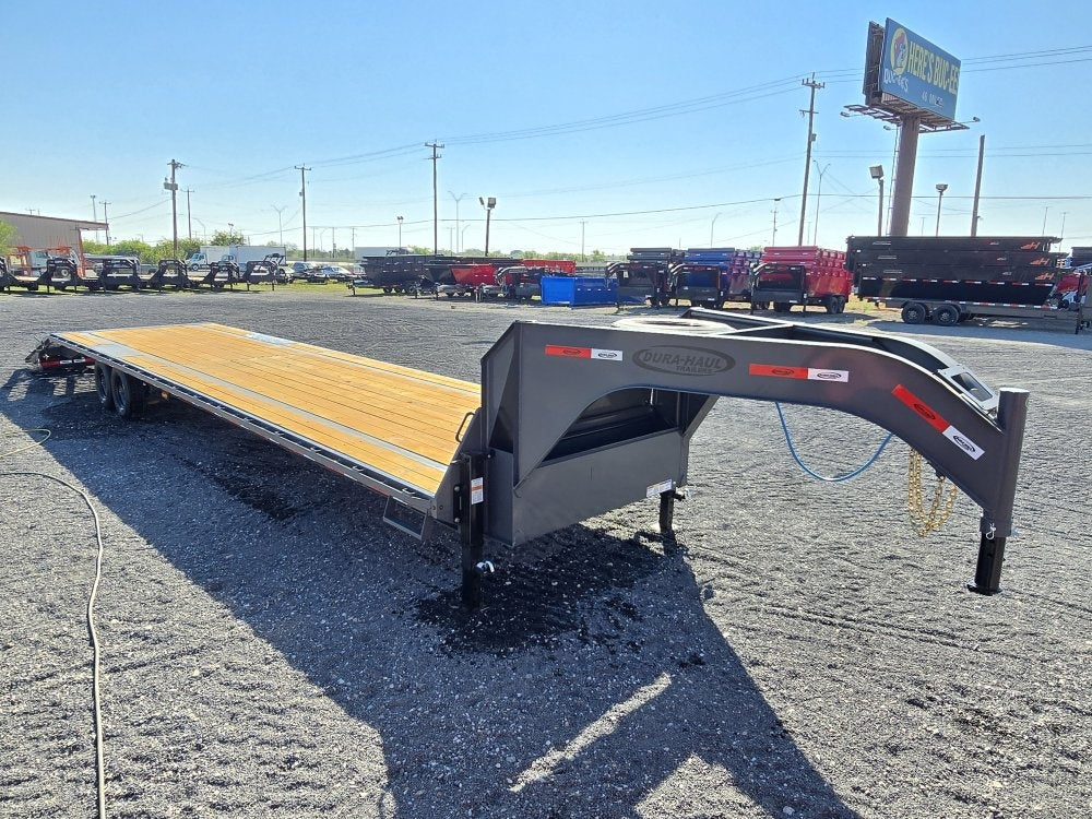 40' DKO Gooseneck Deckover 35' + 5' Mega Ramps (2) 8K Axles - Hotshot Non-CDL - DO 8K MR - TrailerSwap