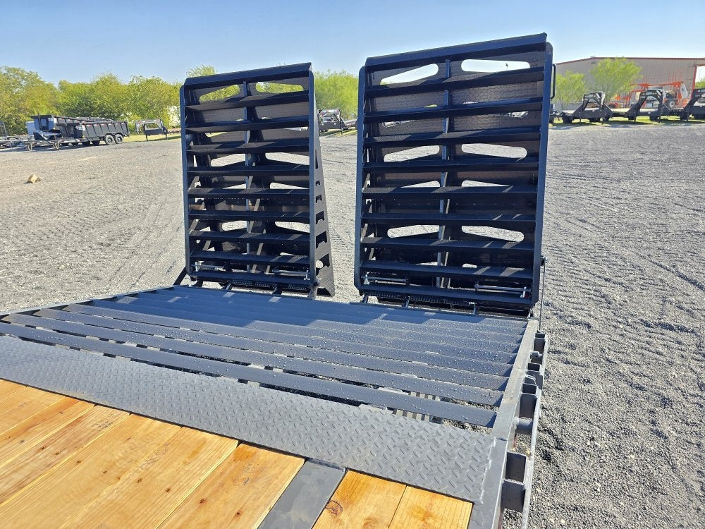 40' DKO Gooseneck Deckover 35' + 5' Mega Ramps (2) 8K Axles - Hotshot Non-CDL - DO 8K MR - TrailerSwap