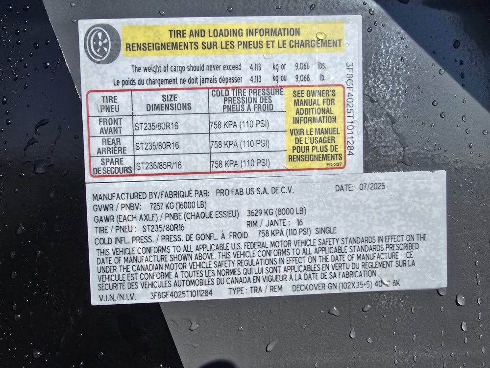 40' DKO Gooseneck Deckover 35' + 5' Mega Ramps (2) 8K Axles - Hotshot Non-CDL - DO 8K MR - TrailerSwap