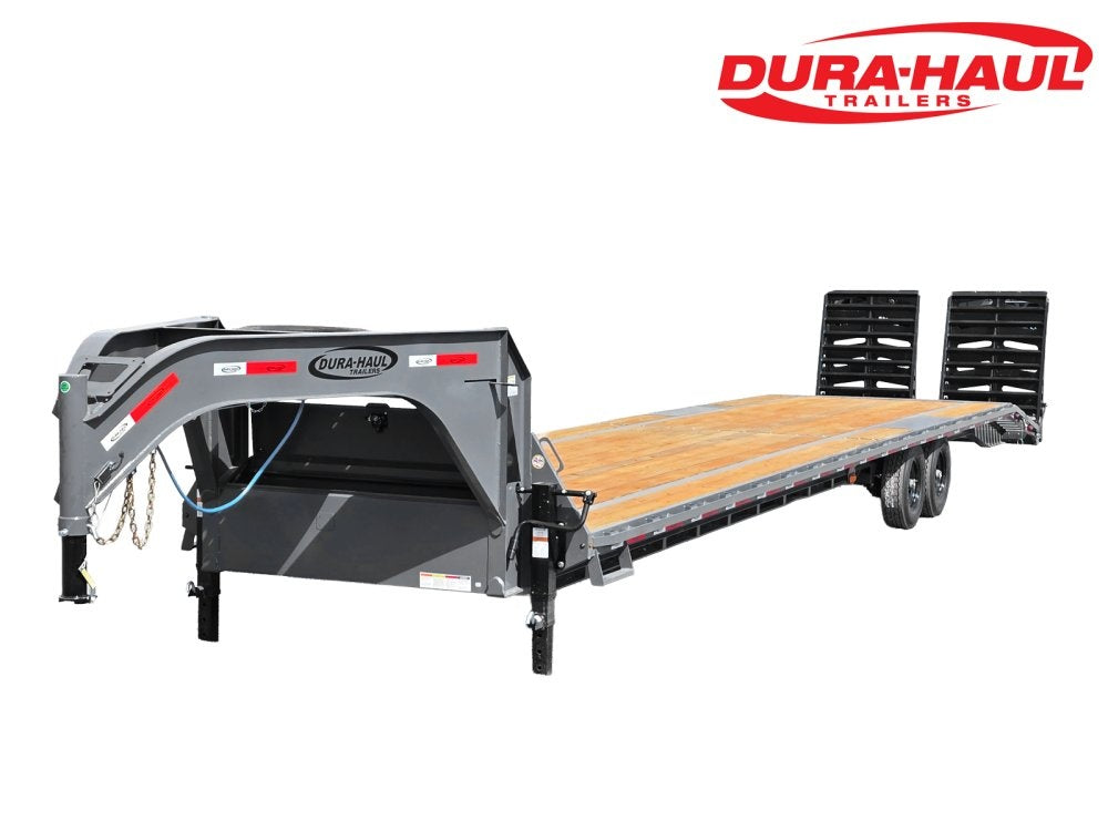 40' DKO Gooseneck Deckover 35' + 5' Mega Ramps (2) 8K Axles - Hotshot Non-CDL - DO 8K MR - TrailerSwap