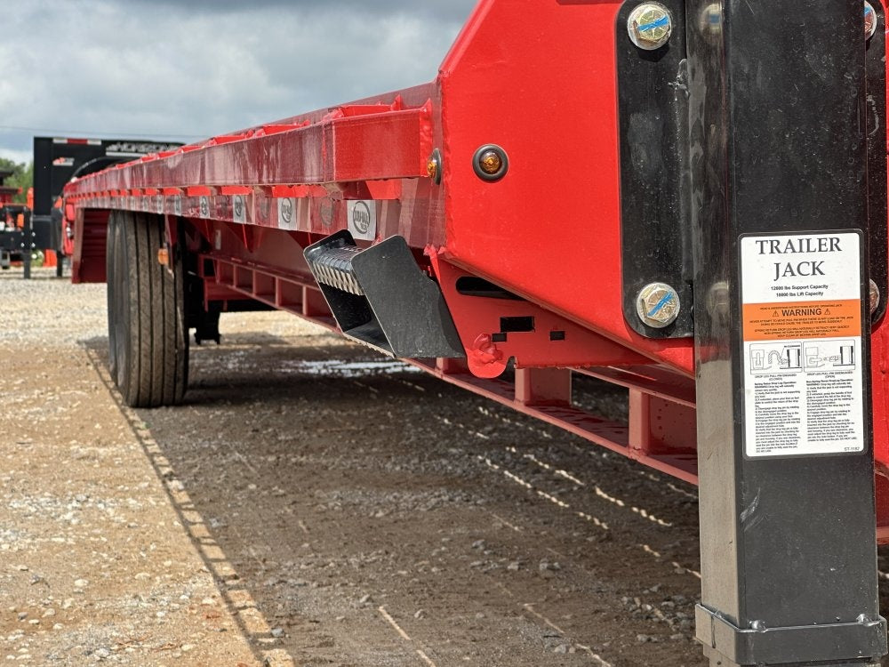 40' DKO Gooseneck Deckover 35' + 5' Mega Ramps (2) 8K Axles, 14 Ply Tires - Hotshot Non-CDL - DO 8K MR - TrailerSwap