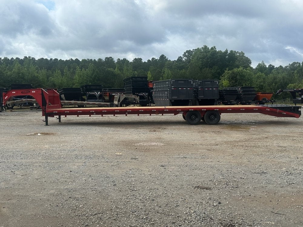 40' DKO Gooseneck Deckover 35' + 5' Mega Ramps (2) 8K Axles, 14 Ply Tires - Hotshot Non-CDL - DO 8K MR - TrailerSwap