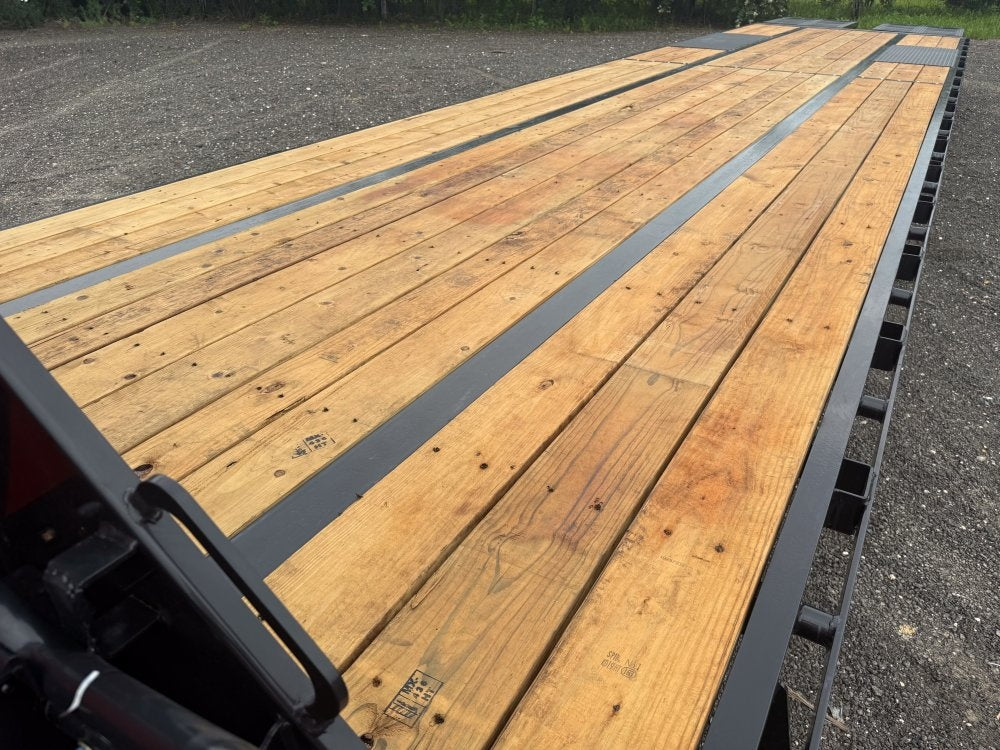 40' Dura-Haul DKO Gooseneck Hotshot Non-CDL Deckover Trailer Mega Ramps- (2) 7K Axles - Hotshot Non-CDL - DO 7K MR - TrailerSwap