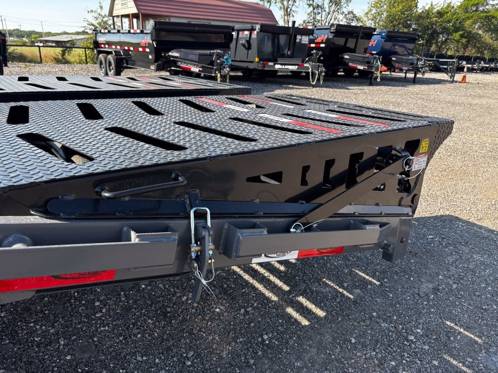 40' Dura-Haul DKO Gooseneck Hotshot Non-CDL Deckover Trailer Mega Ramps - (2) 8K Axles - Hotshot Non-CDL - DO 8K MR - TrailerSwap