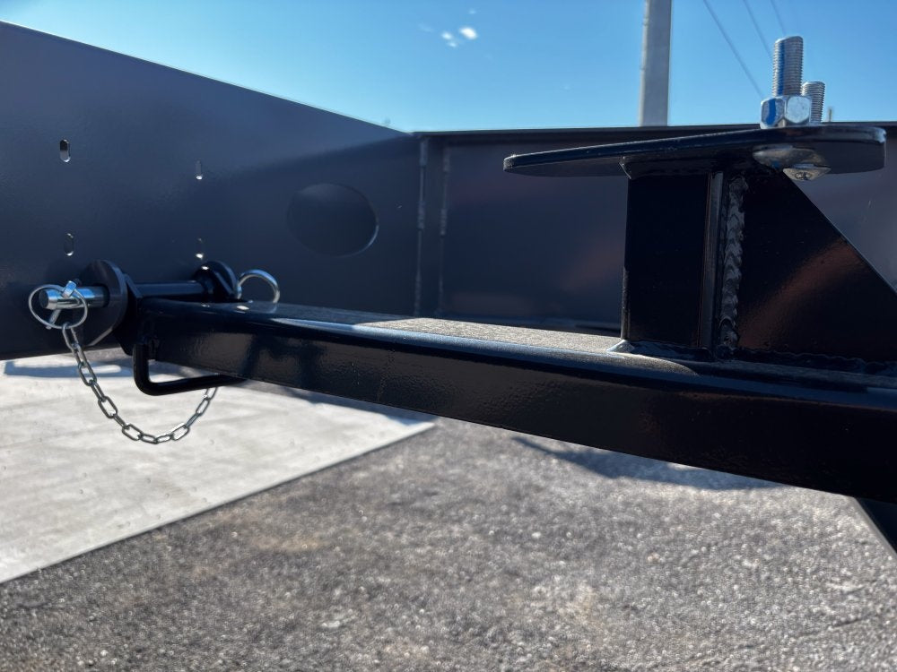 40' Dura-Haul DKO Gooseneck Hotshot Non-CDL Deckover Trailer Mega Ramps - (2) 8K Axles - Hotshot Non-CDL - DO 8K MR - TrailerSwap