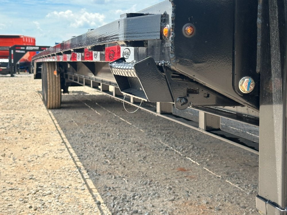 40' Dura-Haul DKO Gooseneck Hotshot Non-CDL Deckover Trailer Mega Ramps - (2) 8K Axles - Hotshot Non-CDL - DO 8K MR - TrailerSwap