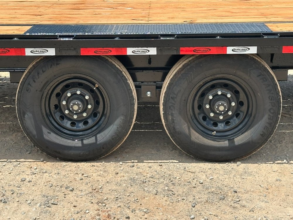 40' Dura-Haul DKO Gooseneck Hotshot Non-CDL Deckover Trailer Mega Ramps - (2) 8K Axles - Hotshot Non-CDL - DO 8K MR - TrailerSwap