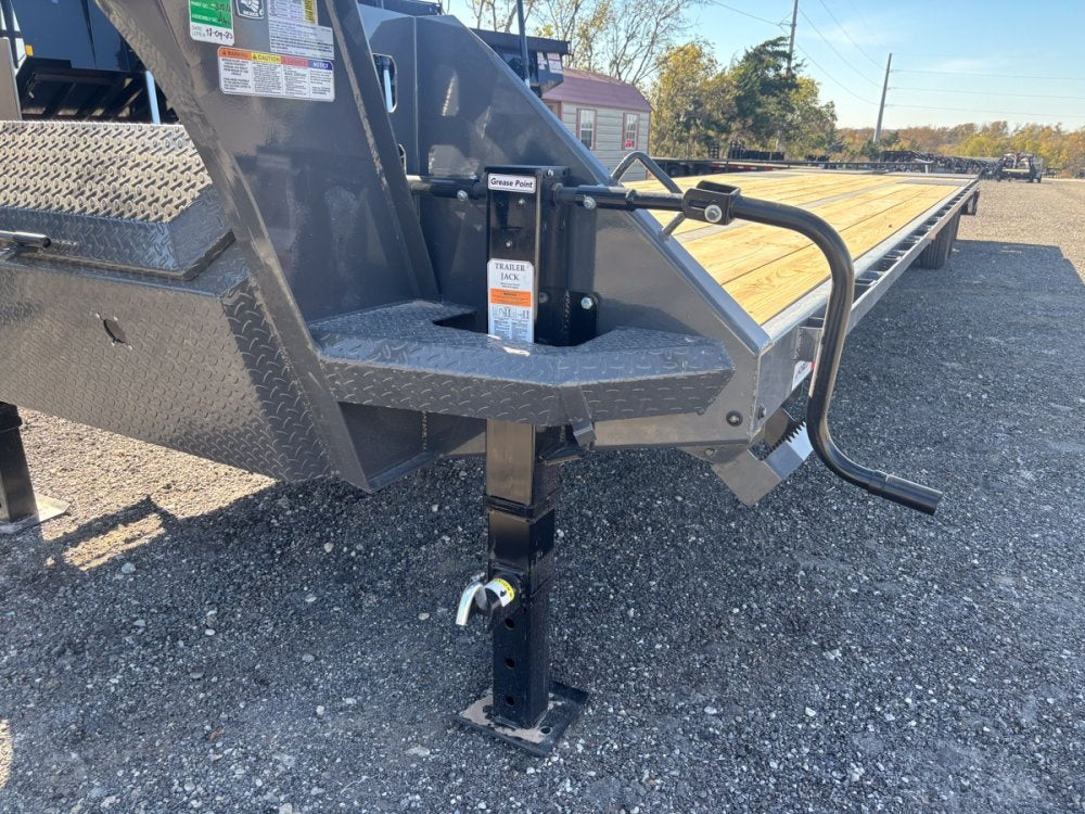 40' FHZ Gooseneck Deckover (2) 10K Axles Mega Ramps - Dual Wheel Deckover - DO 10K MR DW - TrailerSwap