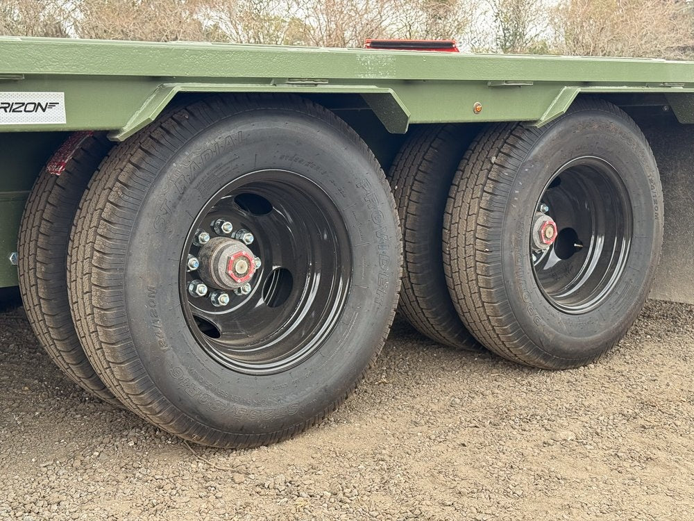 40' FHZ Gooseneck Deckover (2) 10K Axles Straight Deck - Dual Wheel Deckover - DO 10K SD DW - TrailerSwap