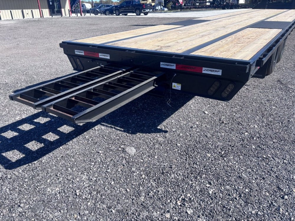 40' FHZ Gooseneck Deckover (2) 10K Axles Straight Deck - Dual Wheel Deckover - DO 10K SD DW - TrailerSwap