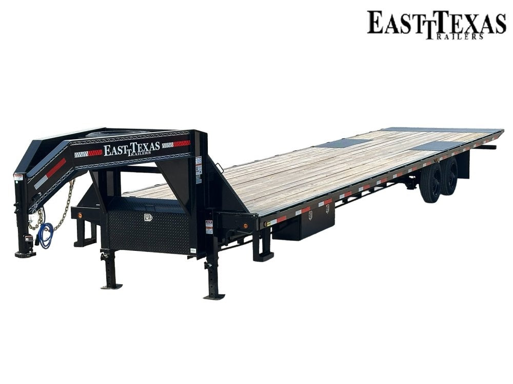 40' Gooseneck Tilt Deckover Trailer - 10k Axles - Tilt Trailers - TrailerSwap