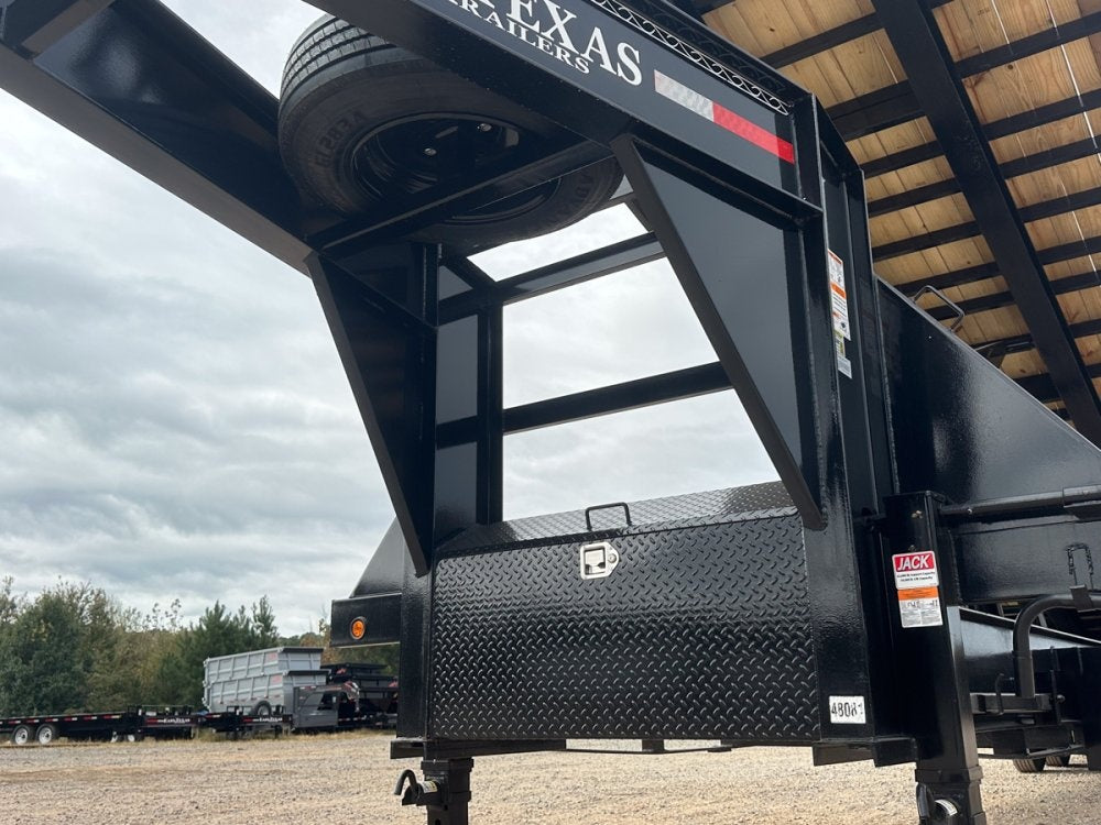 40' Gooseneck Tilt Deckover Trailer - 10k Axles - Tilt Trailers - TrailerSwap