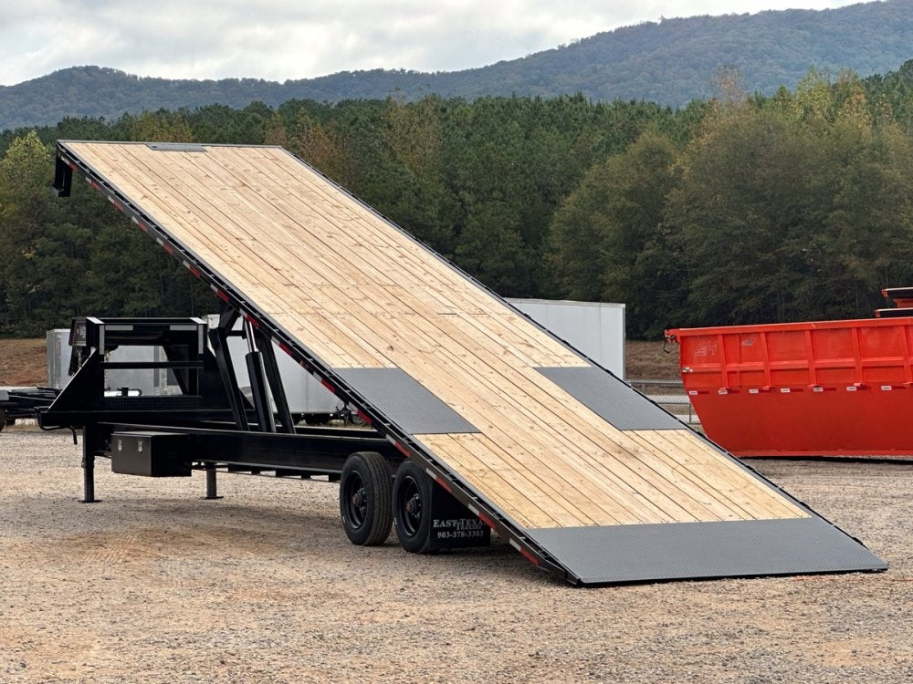 40' Gooseneck Tilt Deckover Trailer - 10k Axles - Tilt Trailers - TrailerSwap