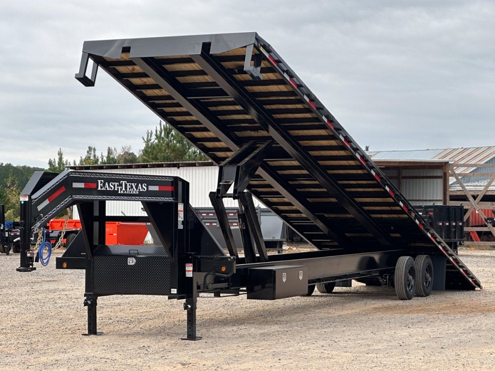 40' Gooseneck Tilt Deckover Trailer - 10k Axles - Tilt Trailers - TrailerSwap