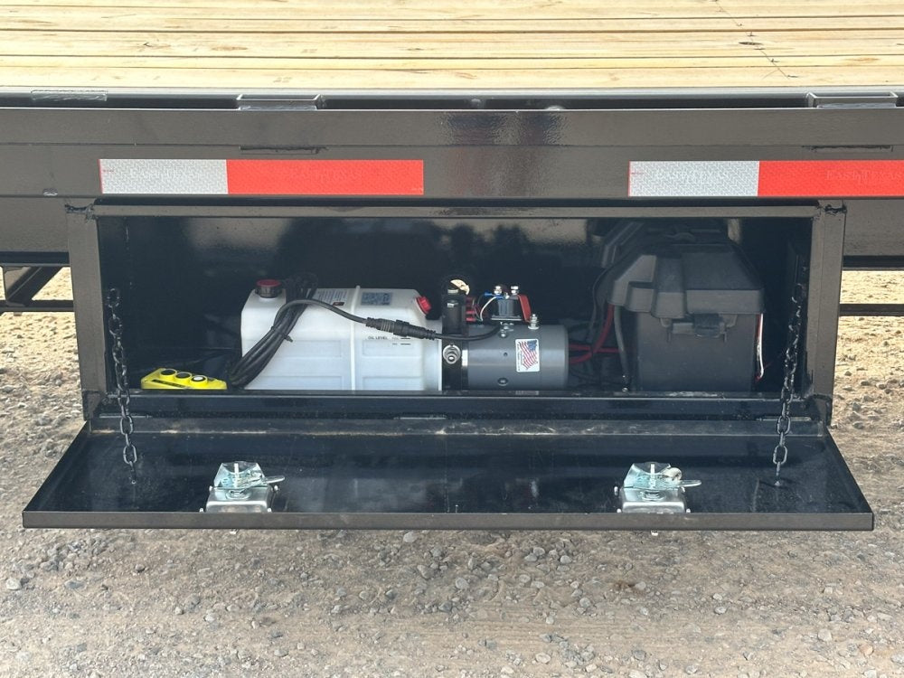 40' Gooseneck Tilt Deckover Trailer - 10k Axles - Tilt Trailers - TrailerSwap