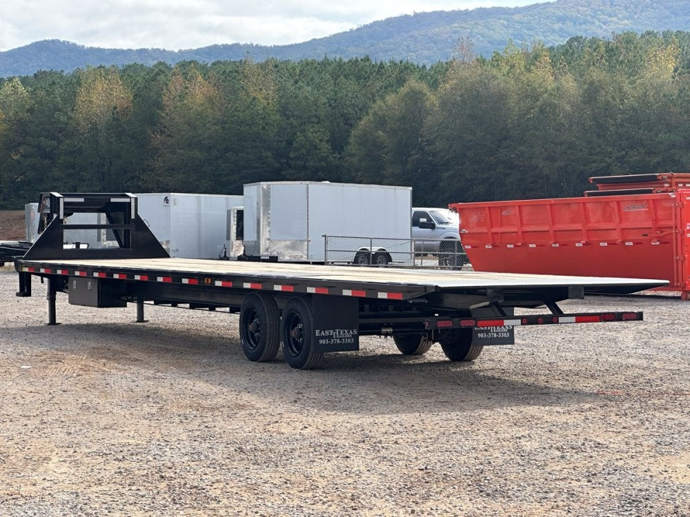 40' Gooseneck Tilt Deckover Trailer - 10k Axles - Tilt Trailers - TrailerSwap