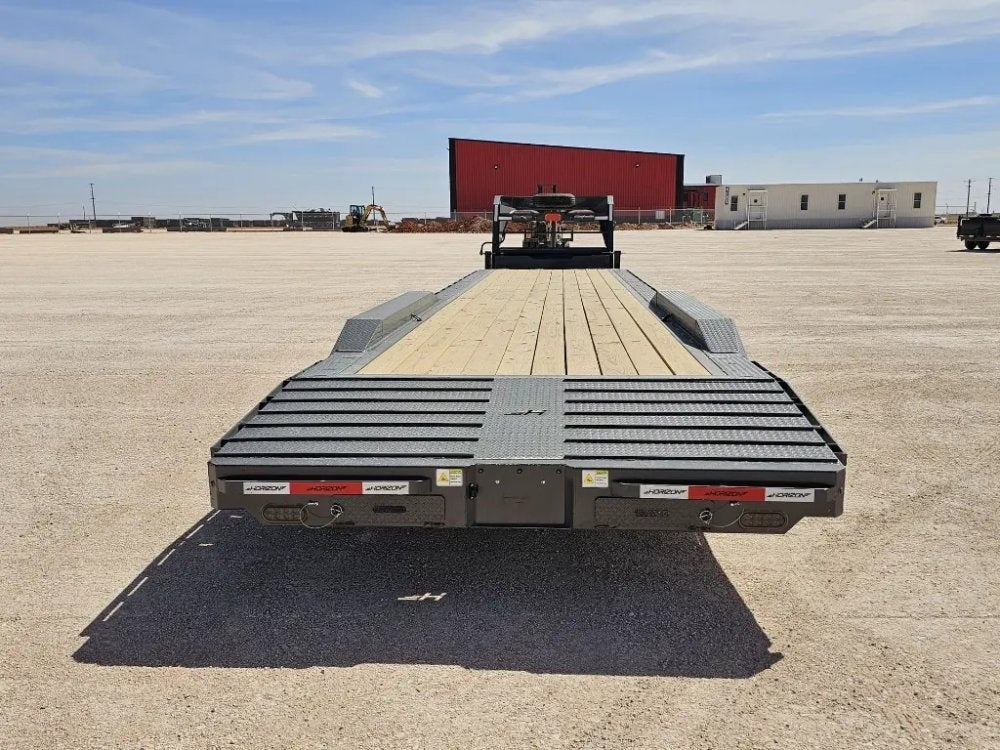 40' Horizon EWZ Gooseneck Equipment Trailer - (3) 7K Axles - Low Profile Equipment Trailers - TrailerSwap