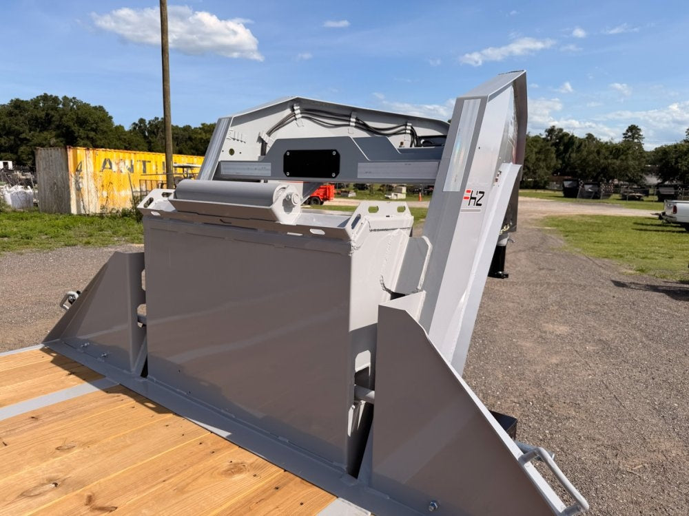40' Horizon FHZ Gooseneck Dual Wheel Deckover Trailer Mega Ramps - (2) 12K Axles - Dual Wheel Deckover - DO 12K MR - TrailerSwap