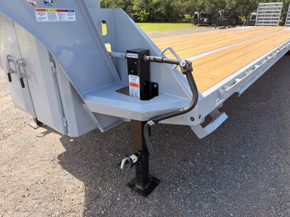40' Horizon FHZ Gooseneck Dual Wheel Deckover Trailer Mega Ramps - (2) 12K Axles - Dual Wheel Deckover - DO 12K MR - TrailerSwap