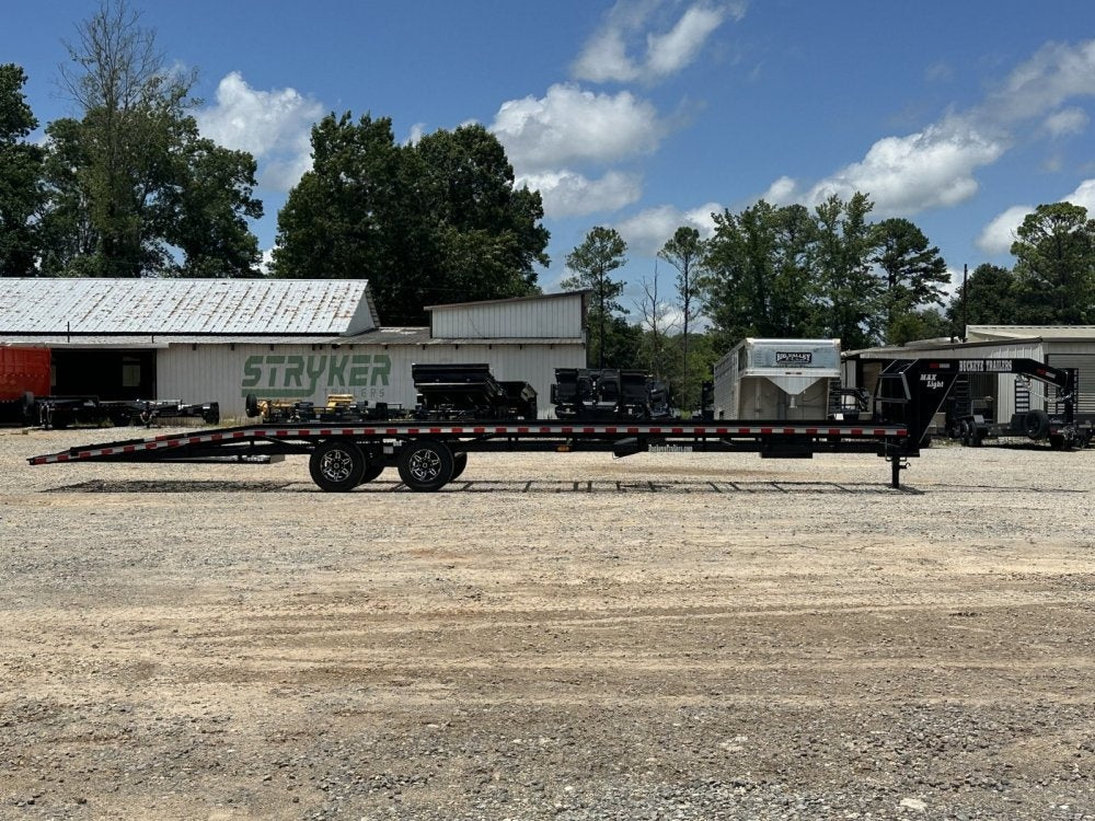 40' Max Lite Gooseneck Mesh Car Hauler (2) 8K Axles 102" Wide - Truck & Van Trailers - Multi Car Haulers - TrailerSwap