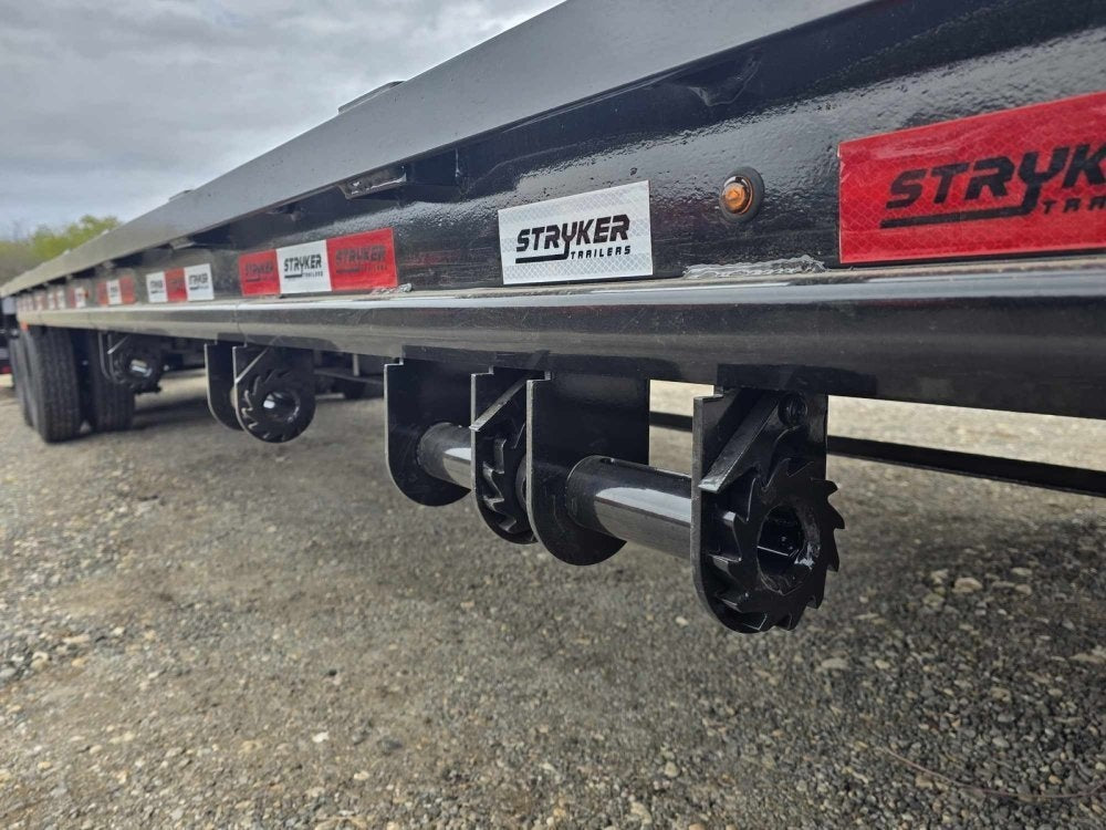 40' Stryker Gooseneck (2) 12K Axles Mega Ramps Dual Wheels - Dual Wheel Deckover - DO 12K MR - TrailerSwap